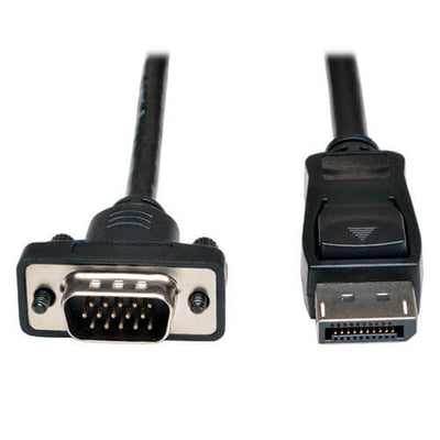 Cable DisplayPort Tripp Lite P581-010-VGA, 1.2 Macho - VGA Macho, 1080p, 3.05 Metros, Negro