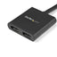 SPLITTER DIVISOR MINI DP ADAP 2 PUERTOS DISPLAYPORT HUB MST .
