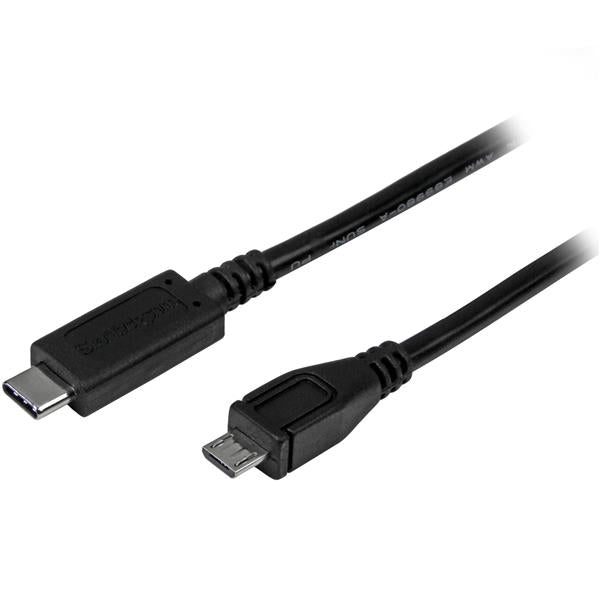 CABLE ADAPTADOR 1M USB-C ADAP TYPE-C A MICRO B USB 2.0 .