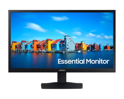 Monitor LED Samsung Essential S22A336NHL 55.9cm (22") Full HD - 16:9 - Negro - 558.80mm Class - Vertical Alignment (VA) - LED Retroiluminación - 1920 x 1080 - 16,7 Millones de colores - 250cd/m² - 5ms - 60Hz Refresh Rate - HDMI - VGA
