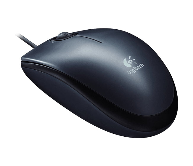 Mouse M90 Logitech, Alámbrico, USB, Negro