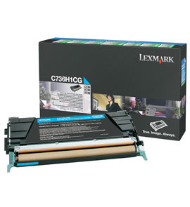 LEXMARK SUPPLIES CARTUCHO DE TONER CIAN C73X- TONR X73X ALTO RE