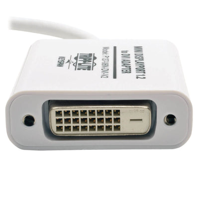 Cable Adaptador Tripp Lite P137-06N-DVI-V2, Mini DisplayPort 1.2 Macho - DVI-D Hembra, 1080p, 15.2cm, Blanco