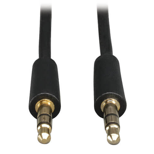 Cable Tripp Lite P312-012, 3.5mm Macho - 3.5mm Macho, 3.66 Metros, Negro