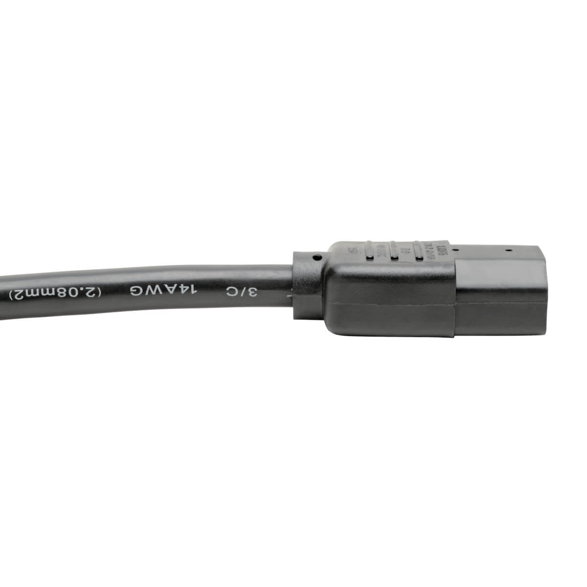 Cable de Extensión de Alimentación para Uso Pesado Tripp Lite P005-006, IEC-320-C14 - IEC-320-C13, 1.83 Metros, Negro