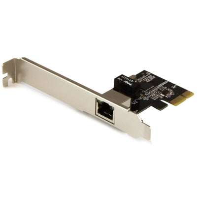 StarTech Tarjeta de Red PCI, Express Ethernet Gigabit con 1 Puerto RJ45, Chipset Intel i210