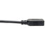 Cable Tripp Lite U428-06N-F, USB C Macho - USB A Hembra, 15.2cm, Negro