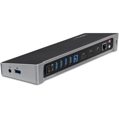 REPLICADOR DE PUERTOS USB 3.0 DOCK TRIPLE PARA LAPTOP .