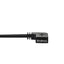 CABLE DELGADO 0.5M MICRO USB ADAP 3.0 ACODADO A IZQUIERDA A USB A .