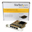 StarTech Tarjeta de Red PCI Express Ethernet Gigabit con 4 Puertos RJ45, 4 PCI Express, 250MB/s Data Transfer Rate, Realtek RTL8111G