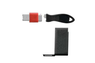 KENSINGTON USB PORT LOCK WITH RECTANGULAR KIT CABLE