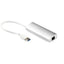 HUB USB 3.0 PORTATIL CON CABL CABLE 3 PUERTOS USB Y RED