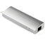 HUB USB 3.0 PORTATIL CON CABL CABLE 3 PUERTOS USB Y RED