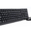 AC-395896-1 Kit de Teclado y Mouse Vorago KM-302, Inalámbrico, USB, Negro (Español)