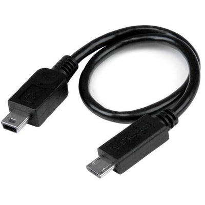 CABLE USB OTG 20CM ADAPTADOR ADAP MICRO USB A MINI USB .