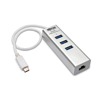 TRIPPLITE CONSIG. HUB ADAPTADOR PORTATIL USB CABL 3.1 USB-C 3 PUERTOS THUNDERBOLT 3