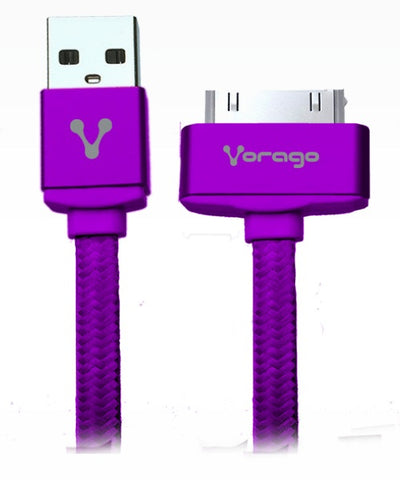 VORAGO CABLE VORAGO CAB-118 USB-APPLE CABL DOCK 1 METRO MORADO BOLSA