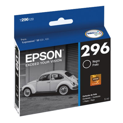 T296120-AL Cartucho Epson 296 Negro 4ml 130 Páginas