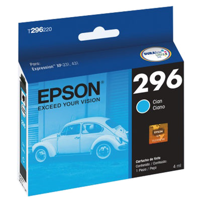 T296220-AL Cartucho Epson 296 Cian 4ml 250 Páginas