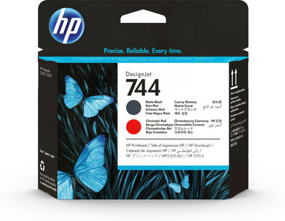 HP INC. HP 744 CABEZAL NEGROM/ROJO C PRHD TINTA AMPLIO FORMATO F9J88A