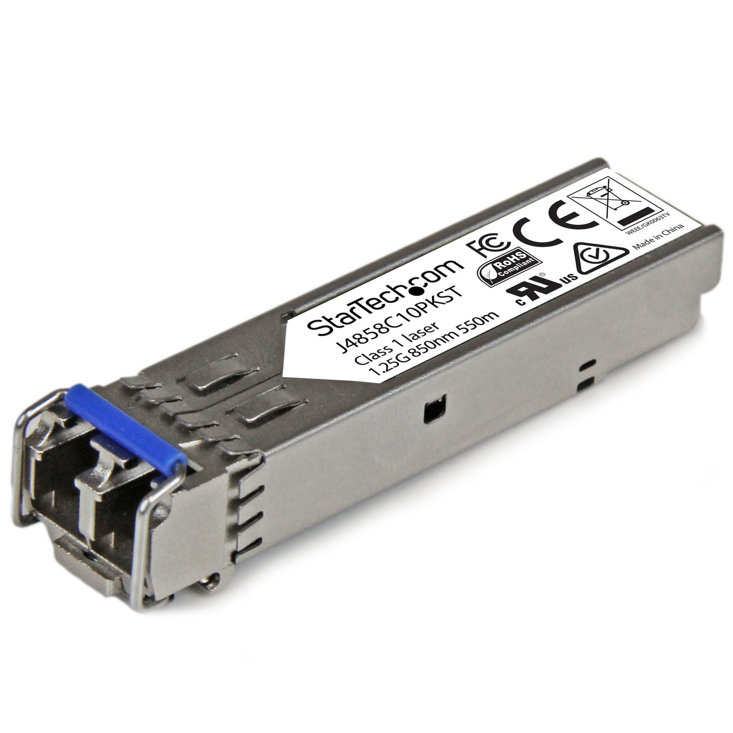 STARTECH CONSIG PAQUETE DE 10 MODULOS SFP PERP FIBRA 1GB COMPATIBLE J4859C