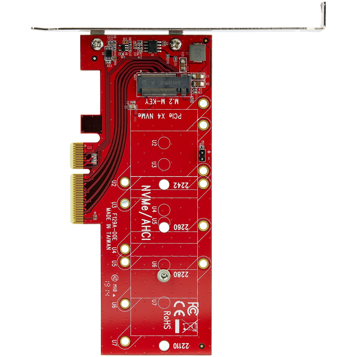 STARTECH CONSIG ADAPTADOR PCI EXPRESS X4 A M.2 CTLR PARA SSD NGFF AHCI