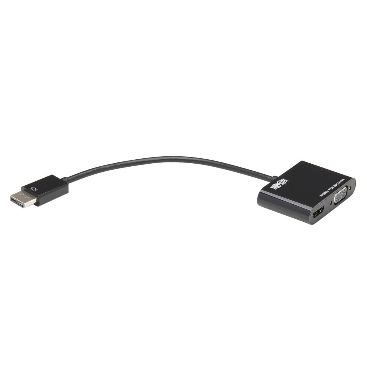 Tripp Lite Adaptador DisplayPort Macho - HDMI/VGA Hembra, Negro