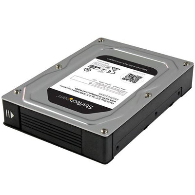 STARTECH CONSIG GABINETE ADAPTADOR SATA RAID CARR 2 BAHIAS DE 2.5 A 3.5 PULGADAS