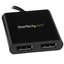 STARTECH CONSIG DIVISOR MULTIPLICADOR USB-C A ADAP DISPLAYPORT 2 PUERTOS HUB MST .