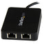 StarTech Adaptador de Red USB-C con Dos Puertos Ethernet Gigabit y Puerto Adicional USB (Type-A) con Tarjeta de Red Externa USB Tipo C
