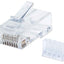 Contector IC Intracom RJ-45 Cat6 UTP, Transparente
