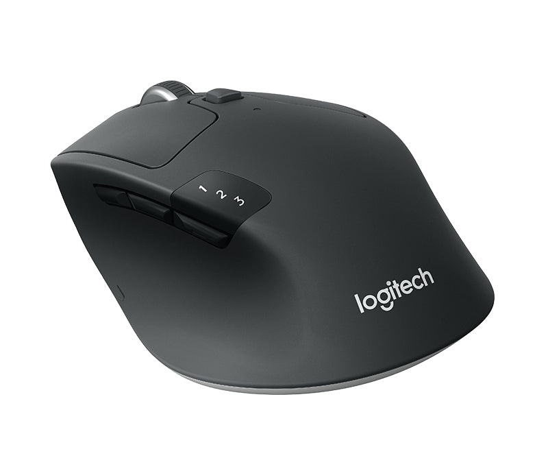 Mouse multiordenador M720 Triathlon Logitech, Inalámbrico, Bluetooth, USB, 1000DPI, Negro