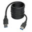 TRIPPLITE CONSIG. CABLE USB 3 0 SUPERSPEED A A CABL M M NEGRO 1 83 M 6 PIES