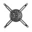 INTRACOM SOPORTE PROYECTOR A TECHO CABL ARTICULADO 13KG NEGRO