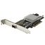 Tarjeta PCI Express STARTECH de Red con 1 Puerto de 10Gb SFP+ - Fibra Óptica con Chip Intel y Transceptor Multimodo