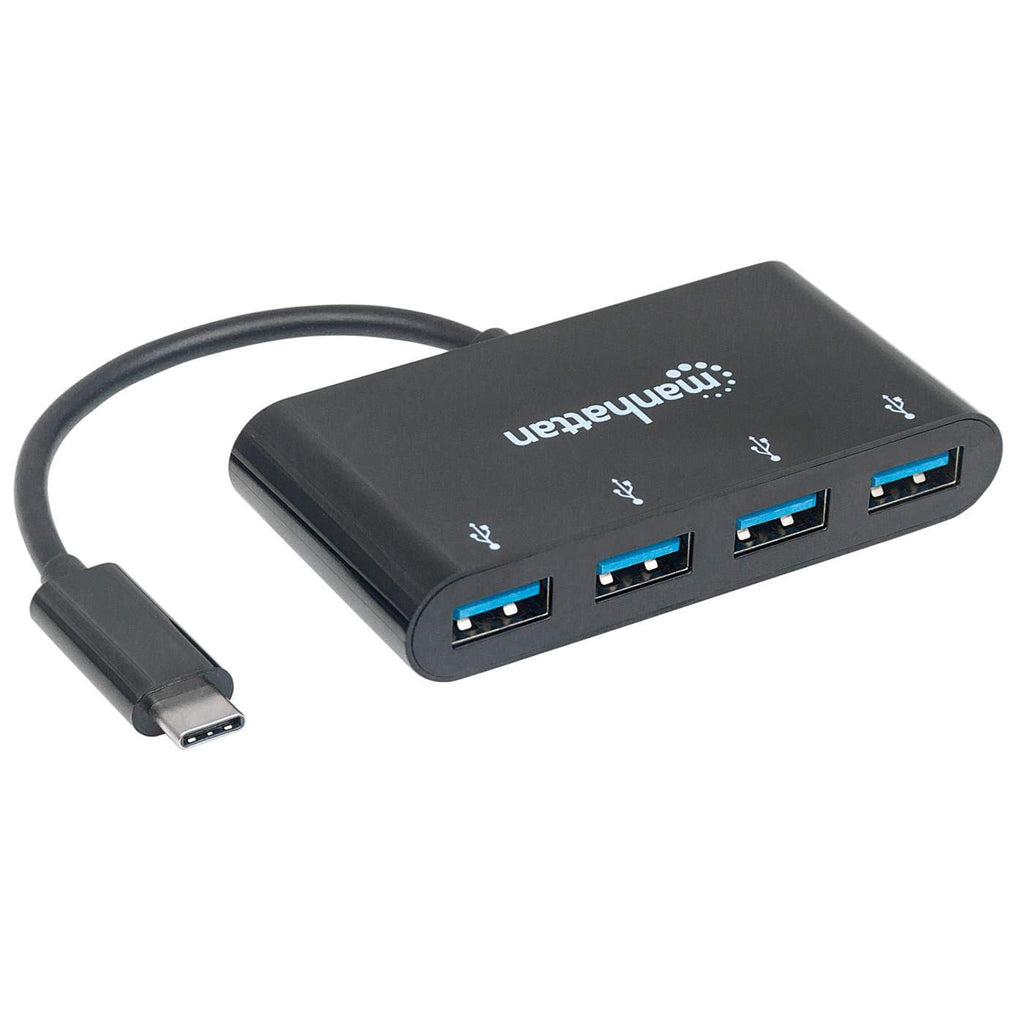 INTRACOM HUB USB-C A 4 PUERTOS USB CABL .