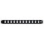 TRIPPLITE CONSIG. PANEL CONEXIONES SIN BLINDAJE BOPT RJ45 KEYSTONE 12 PUERTOS 1U RACK