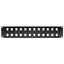 TRIPPLITE CONSIG. PANEL CONEXIONES SIN BLINDAJE BOPT RJ45 KEYSTONE 24 PUERTOS 2U RACK