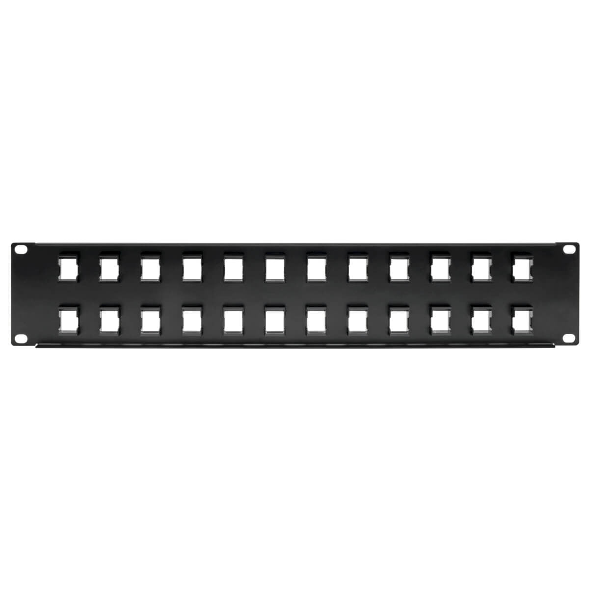TRIPPLITE CONSIG. PANEL CONEXIONES SIN BLINDAJE BOPT RJ45 KEYSTONE 24 PUERTOS 2U RACK