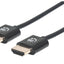 INTRACOM CABLE HDMI ULTRADELGADO 1.0M CABL ETHERNET 3D 4K M-M VELOCIDAD 2.0