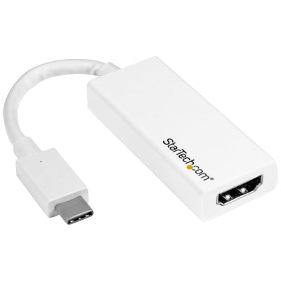 STARTECH CONSIG ADAPTADOR USB-C A HDMI 4K ADAP 60HZ CONVERTIDOR USB TYPE C BLANCO