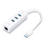 TP-LINK ADAPTADOR USB 2 EN 1 CON HUB CTLR DE 3 PUERTOS USB 3.0 Y ADAPTADOR