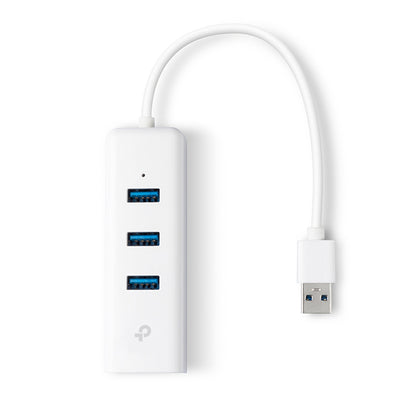 TP-LINK ADAPTADOR USB 2 EN 1 CON HUB CTLR DE 3 PUERTOS USB 3.0 Y ADAPTADOR