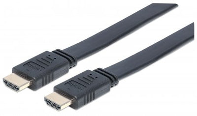 INTRACOM CABLE HDMI PLANO5.0M ETHERNET CABL 3D 4K M-M VELOCIDAD 2.0