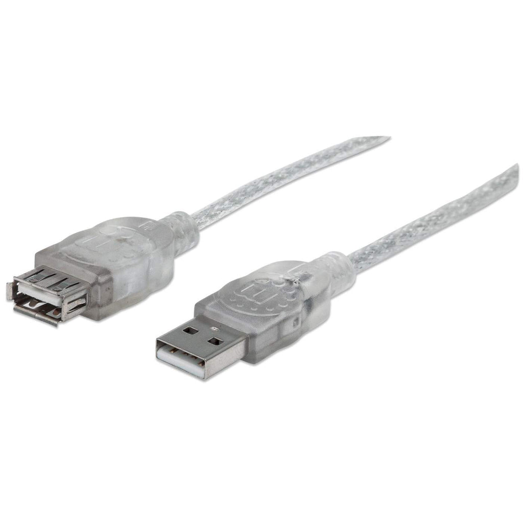 INTRACOM CABLE USB V2.0 EXT. 4.5M PLATA CABL .