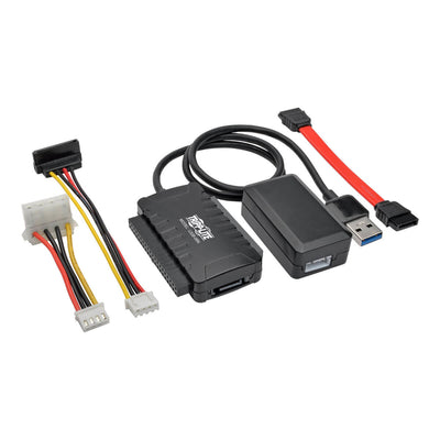 Adaptador Tripp Lite USB 3.0 SuperSpeed, SATA / IDE, para Discos Duros de 2.5''/3.5''/5.25''