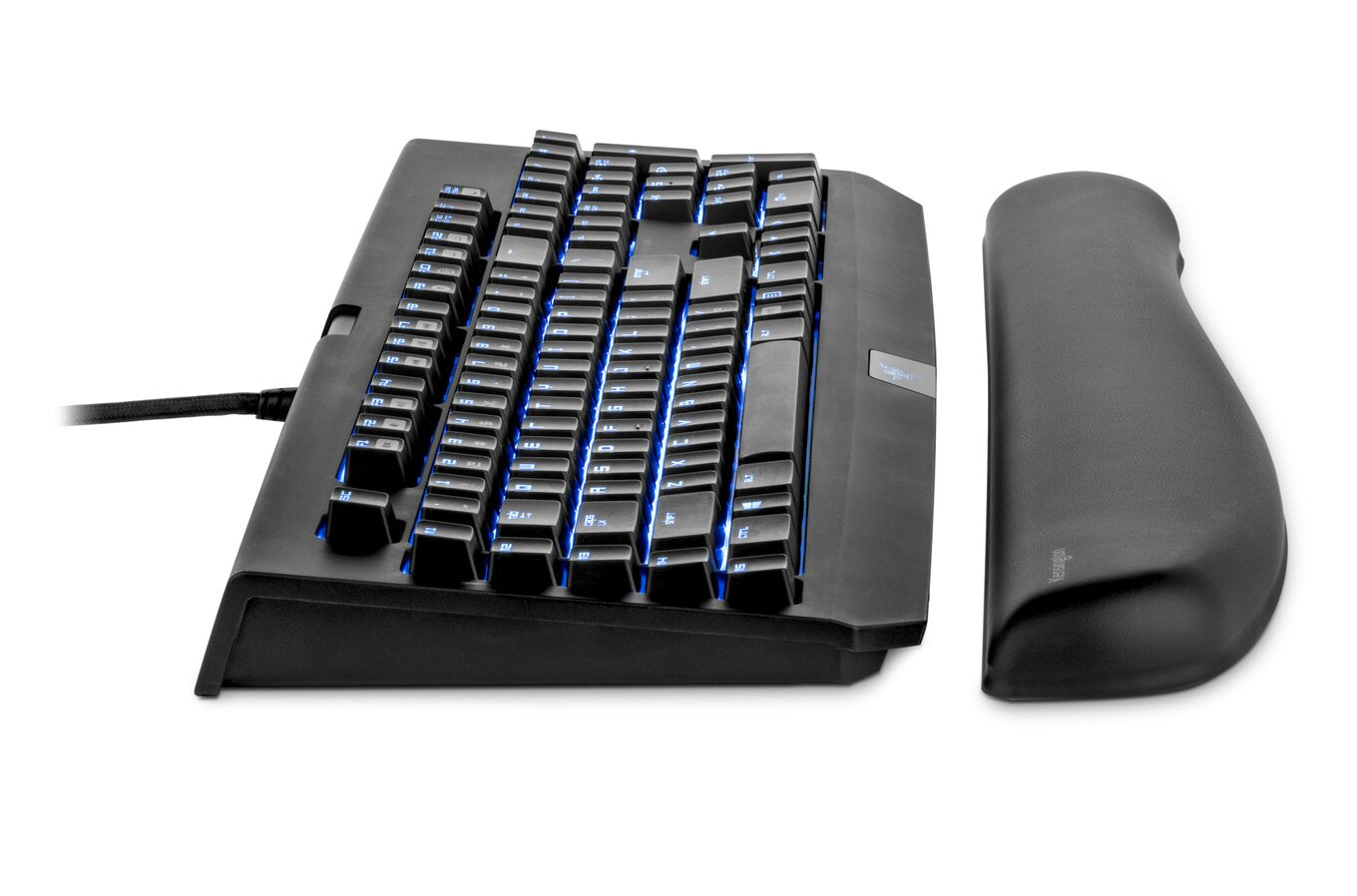 Almohadilla descansa muñecas para teclado K52798WW Kensington, 46.3 x 2.5 x 7.9 cm, Negro