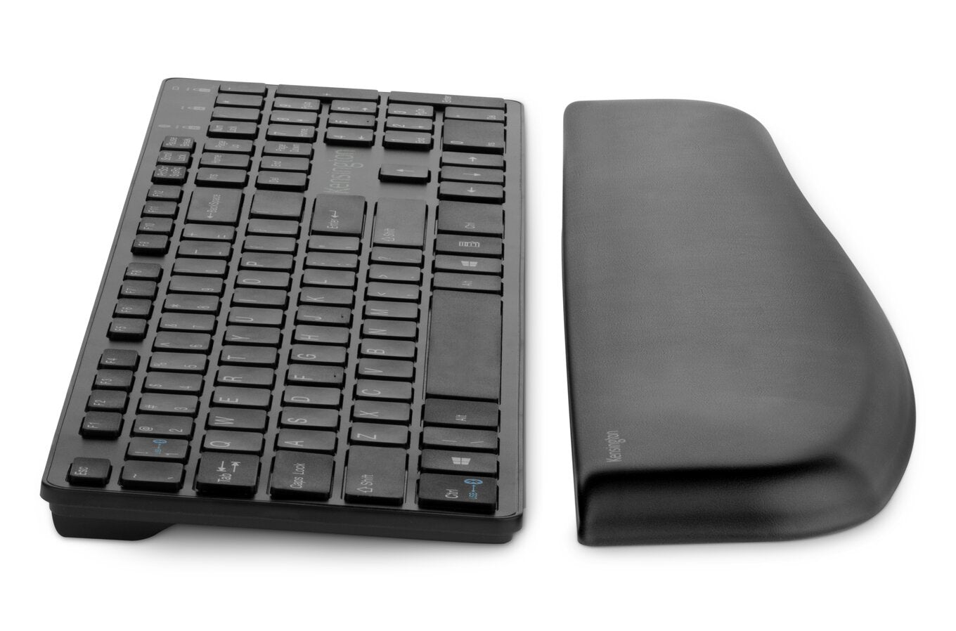 Almohadilla descansa muñecas para teclado K52799WW Kensington, Ergonómica, Negro