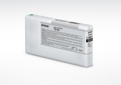 T913900 Cartucho Epson UltraChrome HD T913 Negro Claro Claro, 200ml