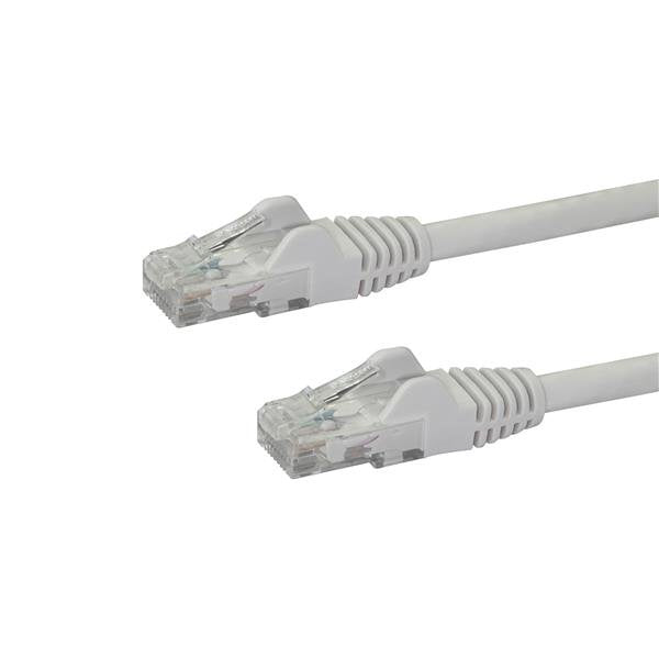 STARTECH CONSIG CABLE DE RED 0.5M BLANCO CAT6 CABL ETHERNET GIGABIT SIN ENGANCHES